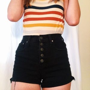 adorable high-waisted Madewell shorts✨